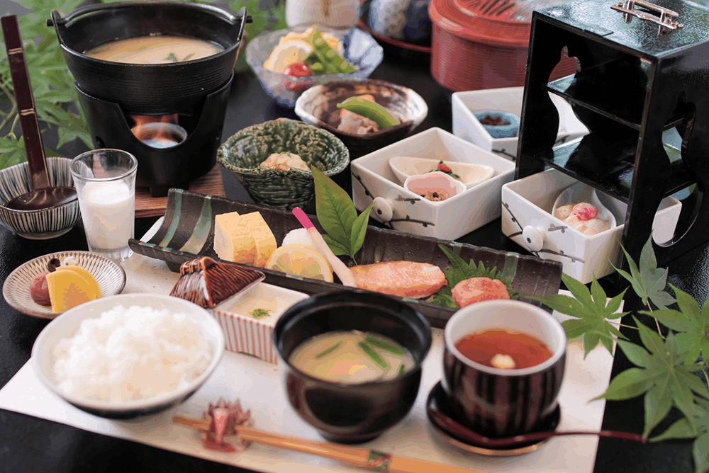 朝食の一例